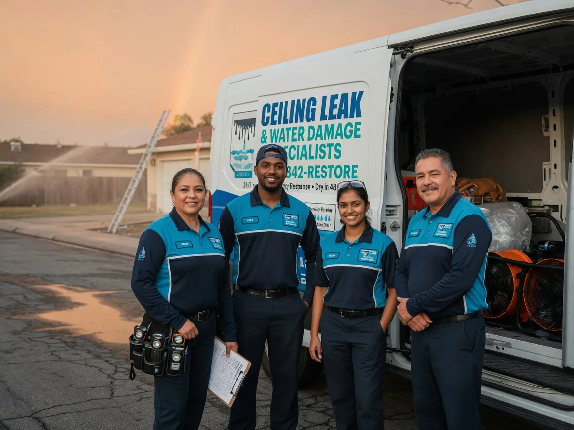 Ceiling Leak Cleanup company in Curryville, MO